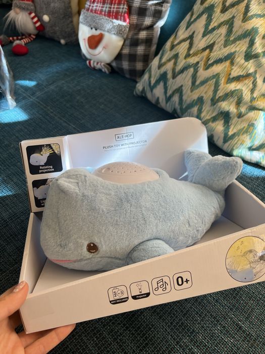 Бял шум със звук и светлина