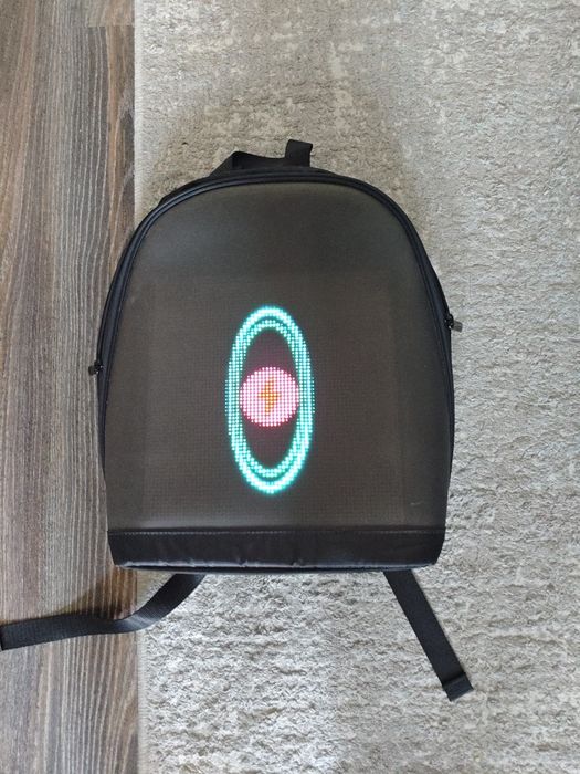 Led Рюкзак черный