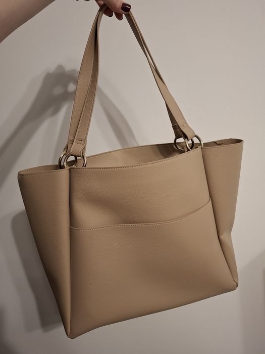 Geanta de umar crem/bej