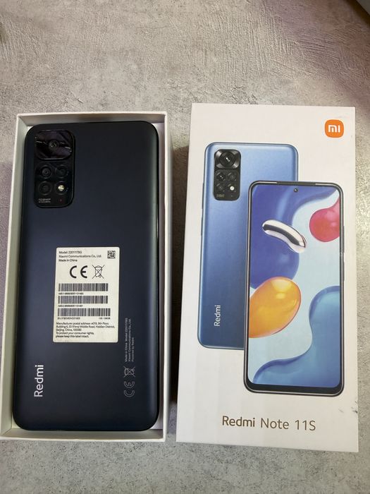 Xiaomi Redmi Note 11 s, 128 гб, Костанай 1015 , лот67703 км