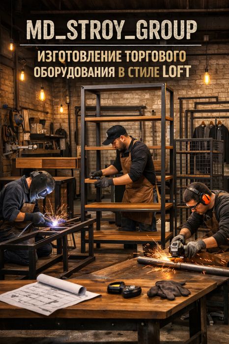Торговое оборудования LOFT