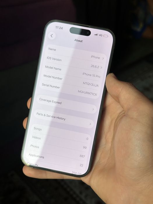 iPhone 15 Pro 256gb LLA