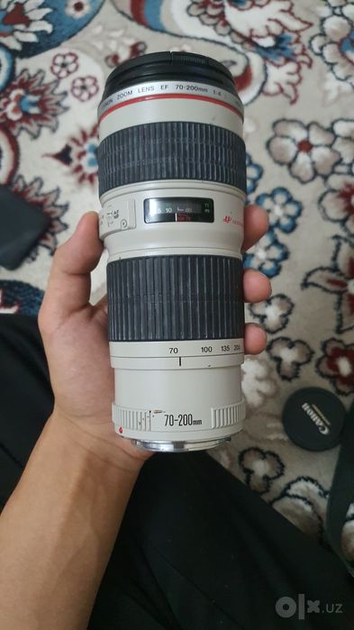 Canon EF 70-200mm f/4L USM professional tele-boshqaruvchi linzasi