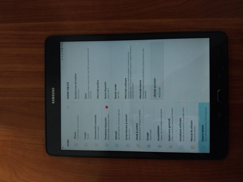 Vând tableta Samsung Galaxy A in stare foarte buna