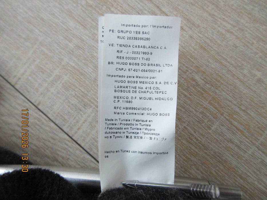 Pulover cu anchior Boss Hugo Boss 100% lana virgina M