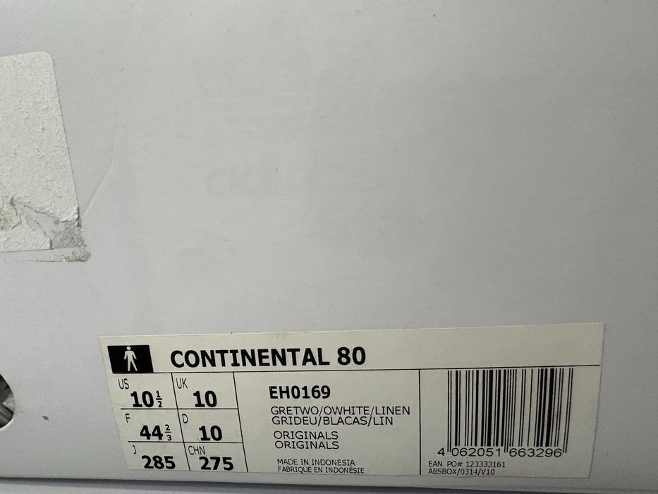 НОВИ Adidas обувки  Continental 80