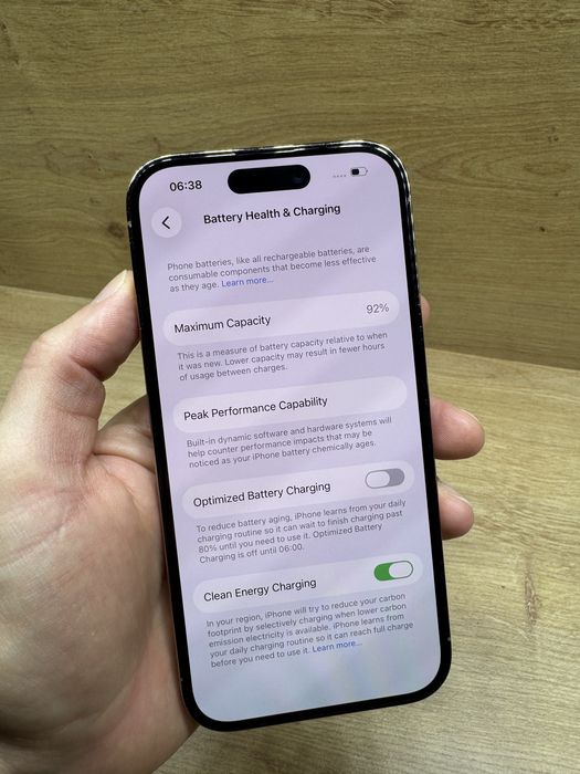 iPhone 14 PRO 128Gb Gold 92% battery life