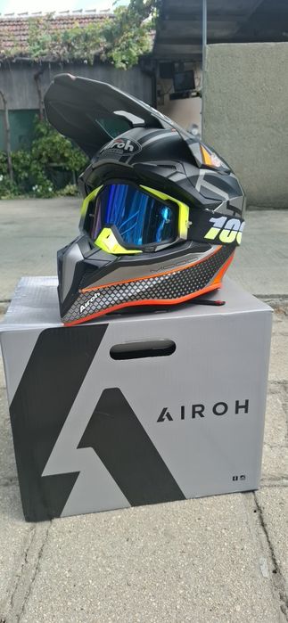 AIROH WRAAP Mood Orange matt