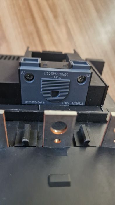 Contactor Siemens 185 amperi