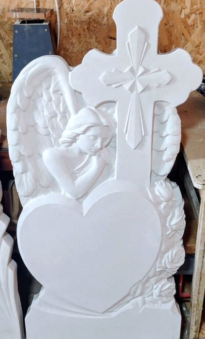 Cruci  funerare compozit marmură