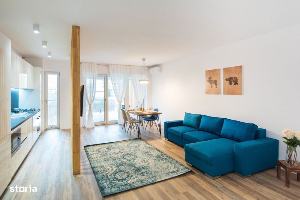 Apartament de 2 camere, 2 bai, parcare, terasa cu vedere spre lac, Pip — fotografia 1