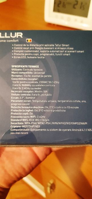 Termostat wifi centrala termica