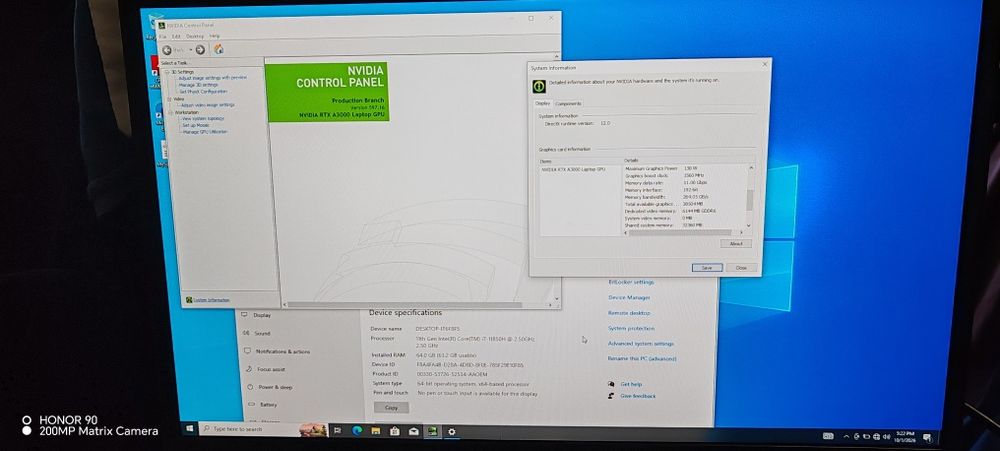 Laptop Dell Precision 7760 Gaming    RTX