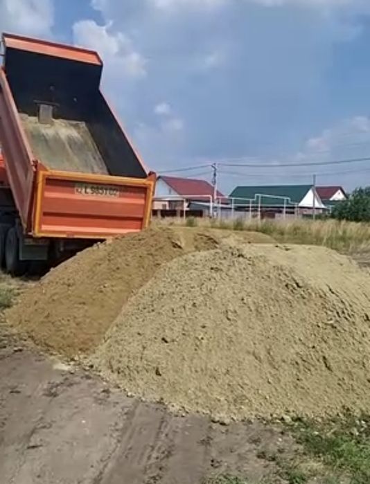 Песок строительный Речной Хвосты Отсев Грунт Щебень