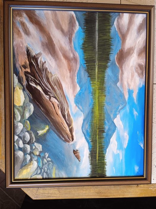 Картина рисувана с акрил