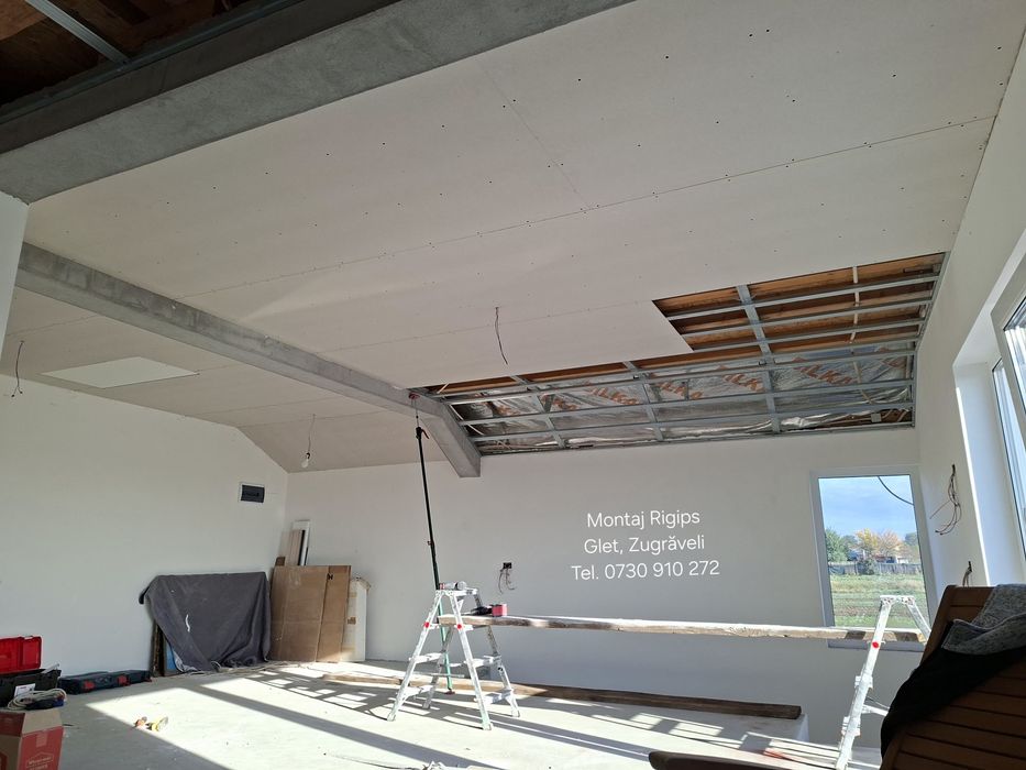 Montaj Rigips Glet,Zugravit