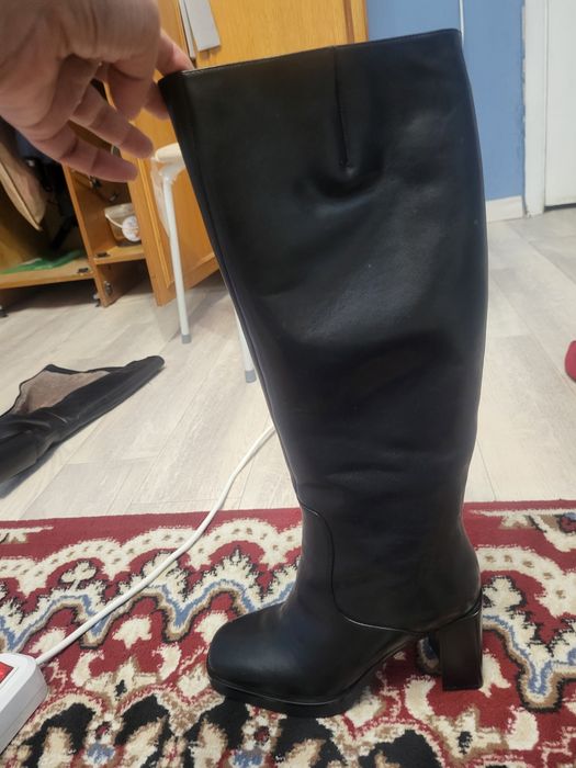 Продам сапоги  натуральная кожа