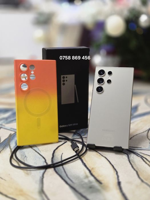 Samsung Galaxy S24 Ultra, 12GB RAM, 256GB, Titanium Gray, Preț FIX !