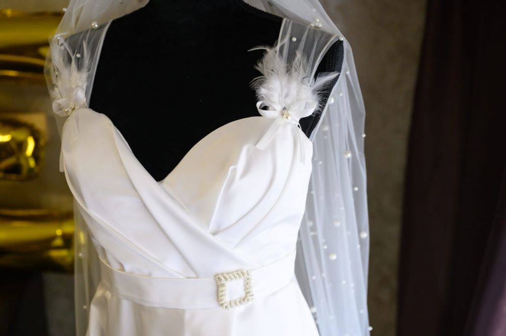 Rochie de mireasa, S-M