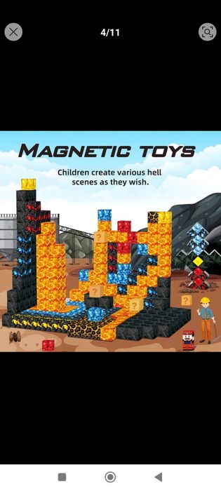 Магнитни кубчета Maincraft