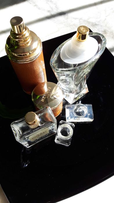 Флаконы Chanel, Hermes, Guerlain