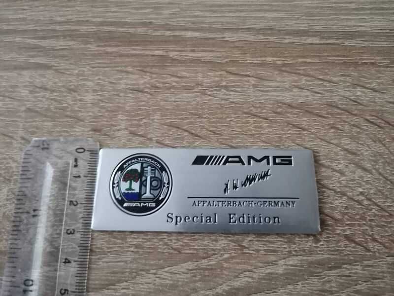 Mercedes Benz AMG Special Edition цветен стикер