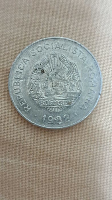Moneda 25 bani anul 1982