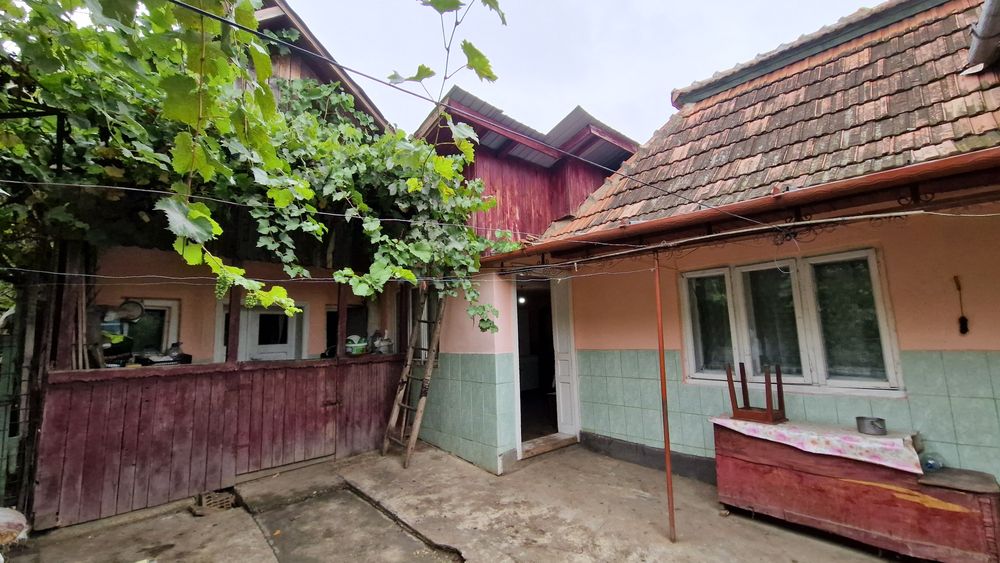 Dau în chirie casa în Valea Larga, 1000 m.p curte si gradina