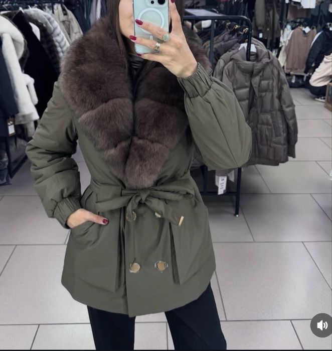 Куртка зимняя мех писец