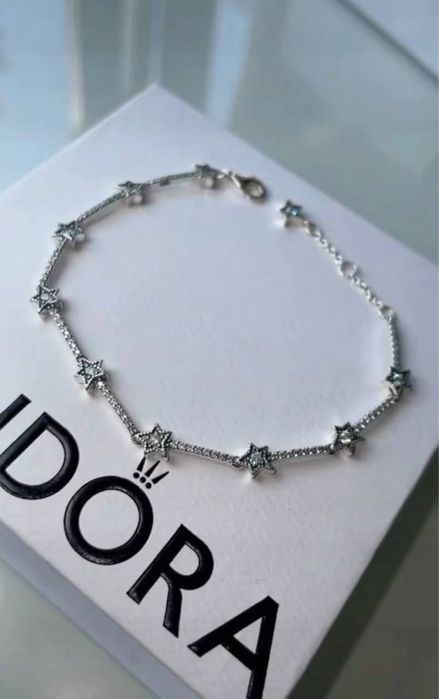 В наличии!   Скидка! Pandora браслеты серебро 925 пробы