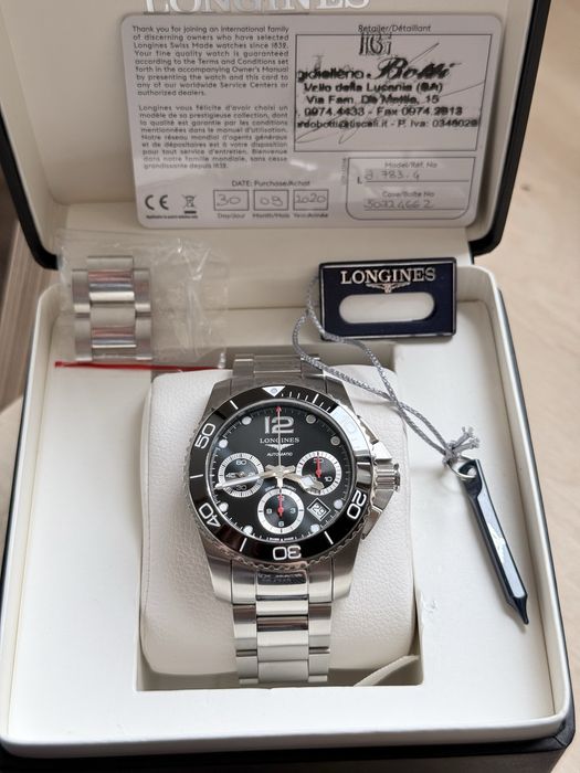 Longines Hydroconquest Chronograph 41mm