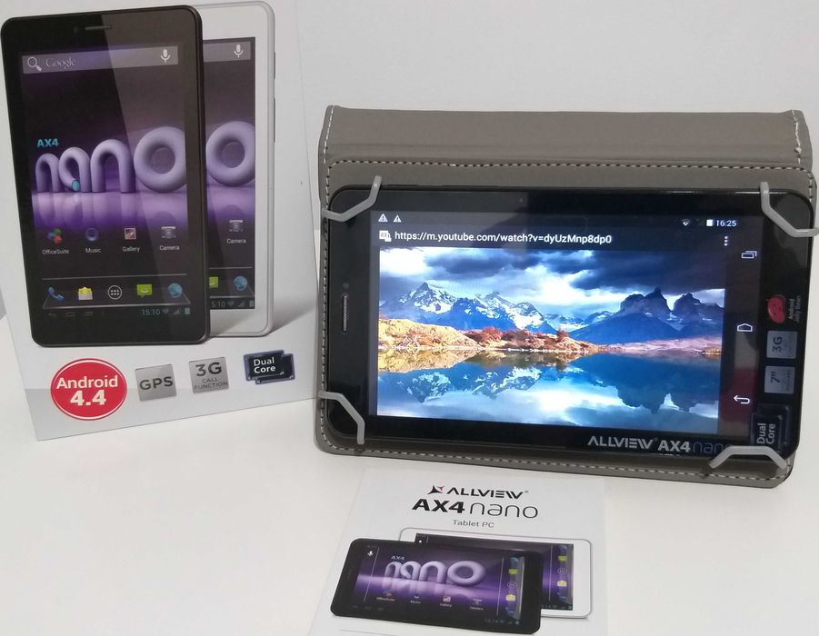Tableta / telefon GPS Allview NOU la cutie + Husa noua sim cadou, Full