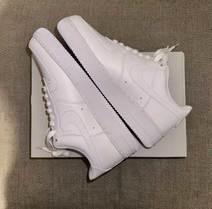 *NEW* Nike Air Force 1 Low Triple White - |BOX| verificare colet