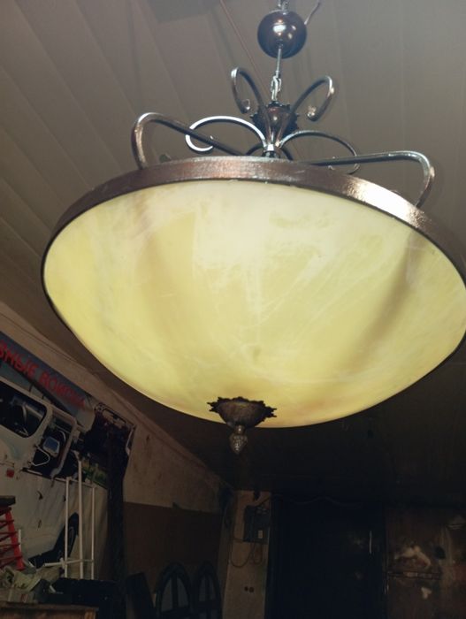 Кованая  люстра новая