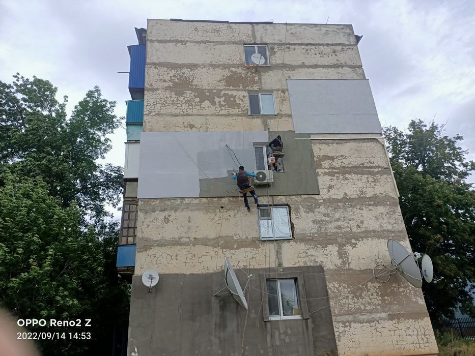 Утепление фасадов