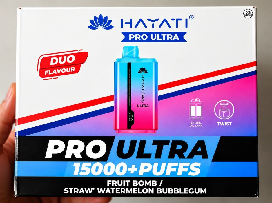 Vape 15.000 Puffs 2 Arome Hayatti Pro Ultra