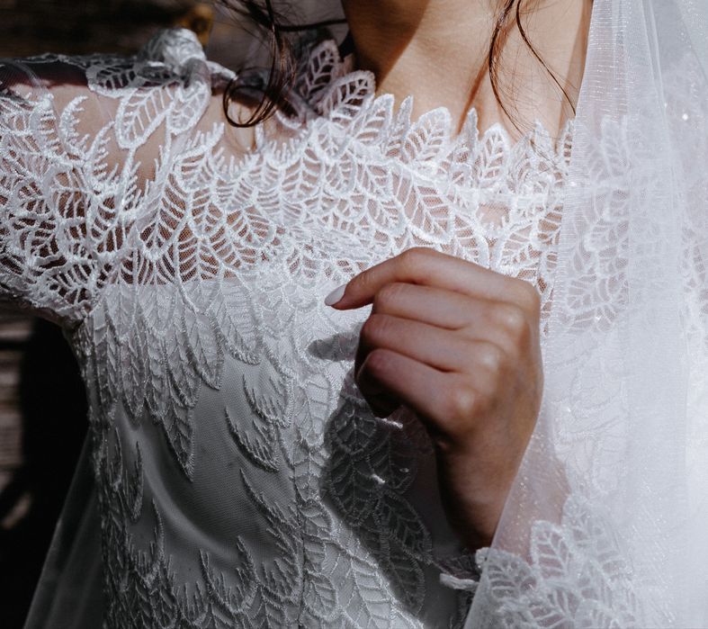 Свадебное платье от московского дизайнера