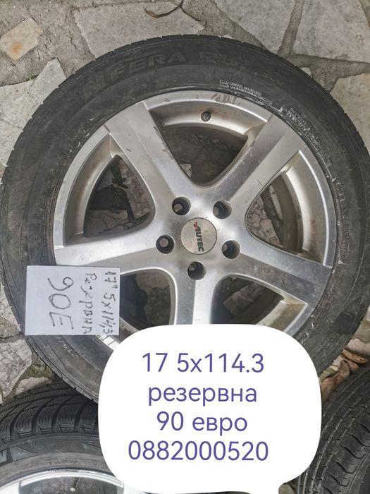 16 и 17 джанти 5х114.3
