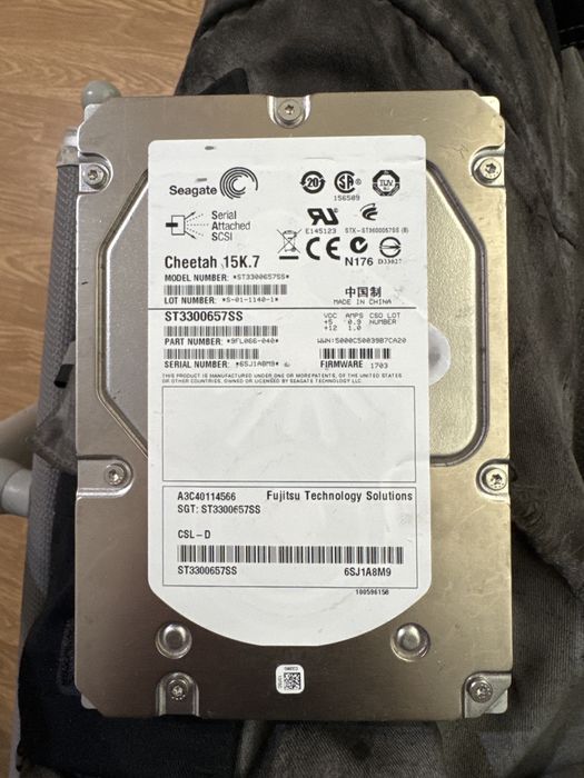 Seagate cheetah 15k rpm 300gb