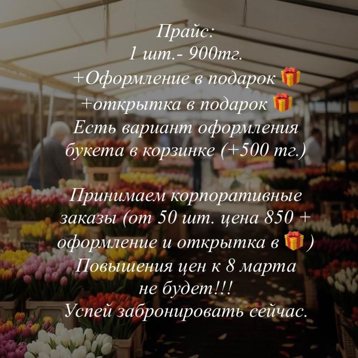 Тюльпаны в Усть-Каменогорске