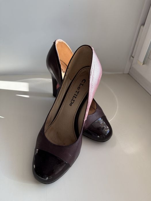 Туфли кожа, замша