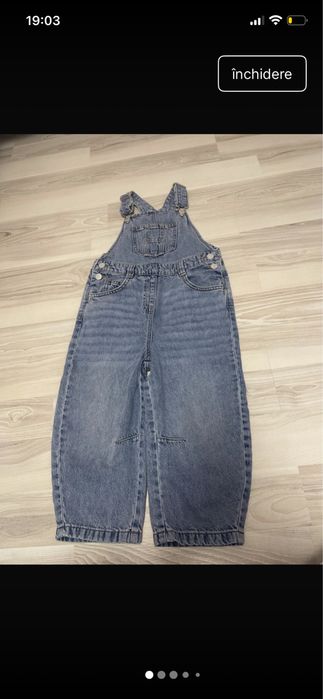 Salopeta jeans Next fetite