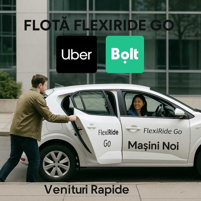 Comision 5% Uber/Bolt Craiova | Mașini electrice & GPL | Fără griji