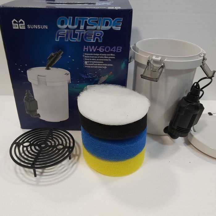 Външен филтър за аквариум SUN SUN 604B