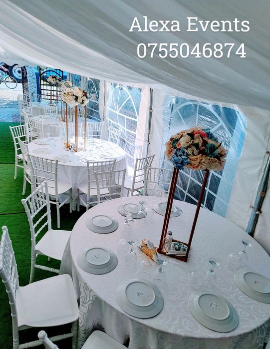 Inchiriez Cort Corturi Pavilioane Nunta Botez Majorat Mese de Cocktail