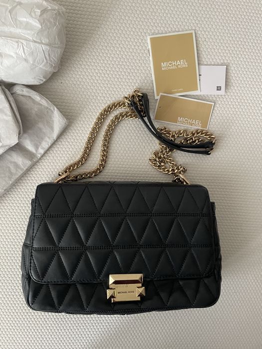 Дамска чанта естествена кожа Michael Kors