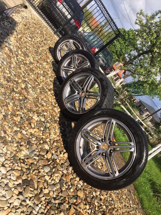 Set 4 roți, jante+cauciucuri pe 18