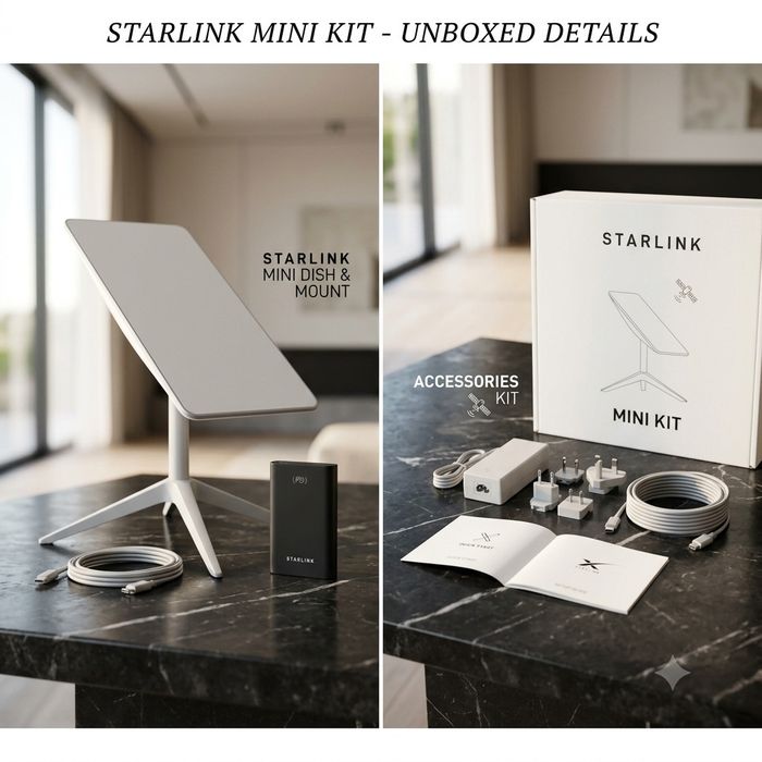 Спутниковый интернет Starlink Mini Kit — Новый / В упаковке
