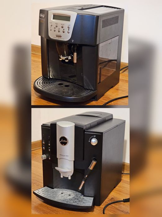 Espressoare automate cafea Jura și Delonghi