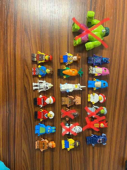 Коллекционные фигурки Лего (оригинал)